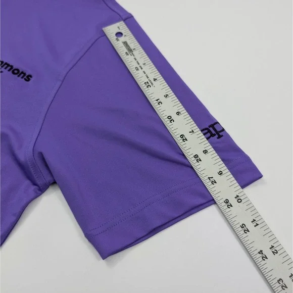 FootJoy Tour‎ Issue Polo Mens Small Purple Performance Golf Embroidered Logos